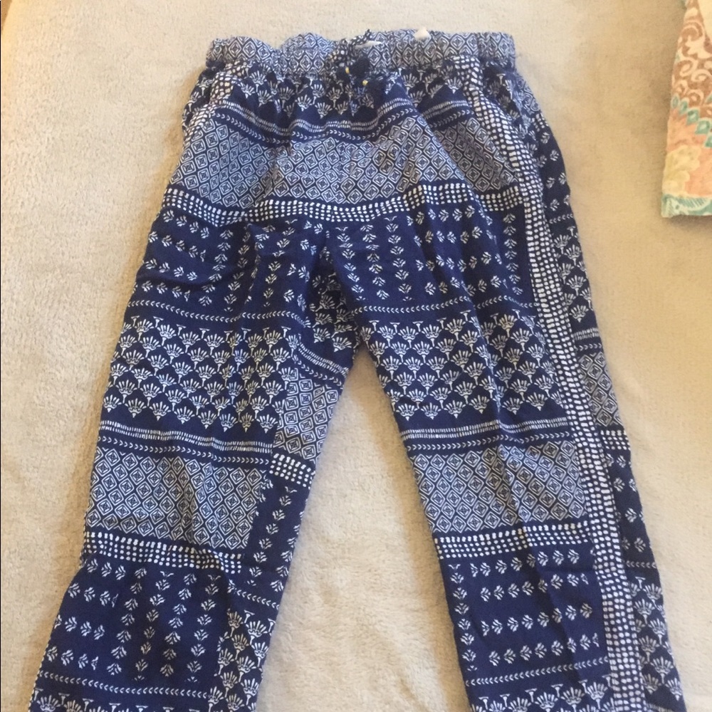 H&M boho pants. Size 7-8